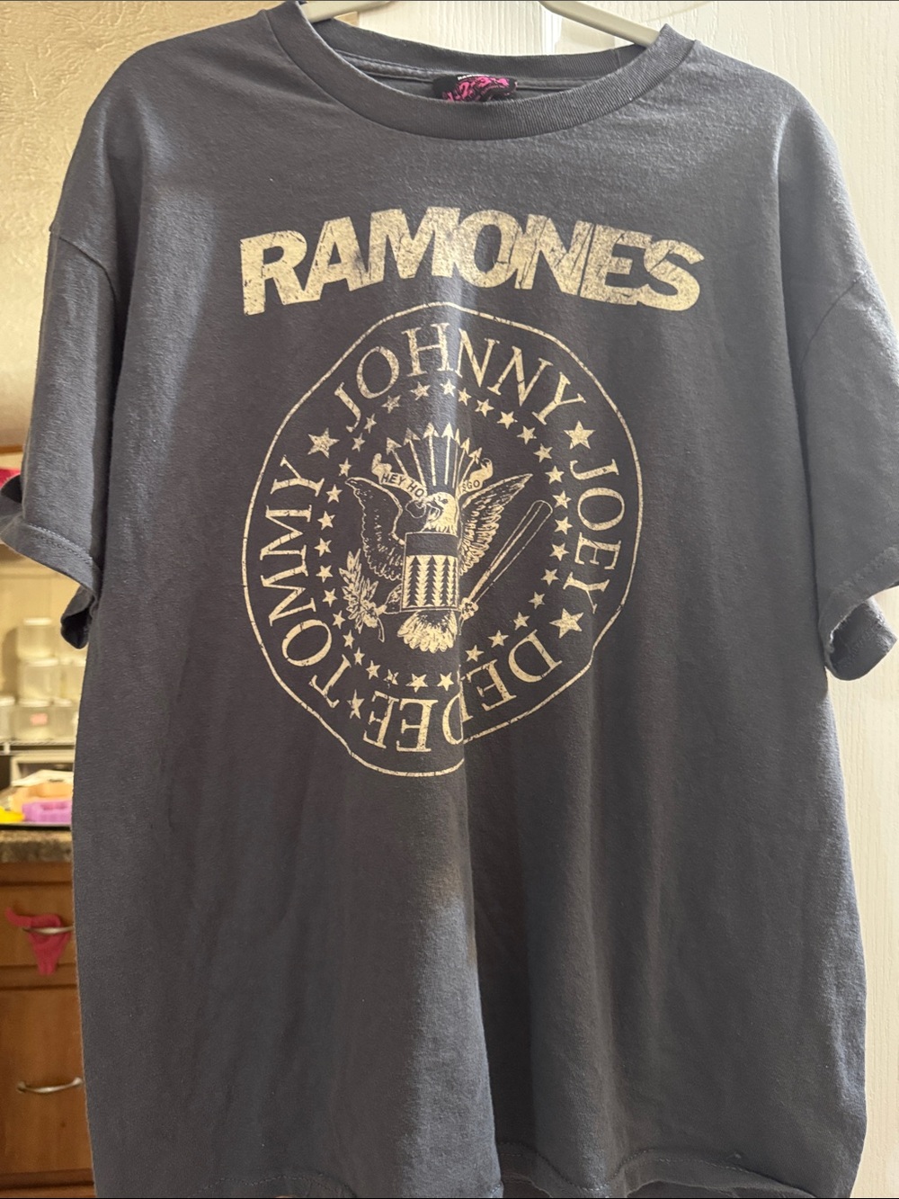 Ramones Graphic Tee Dark Grey